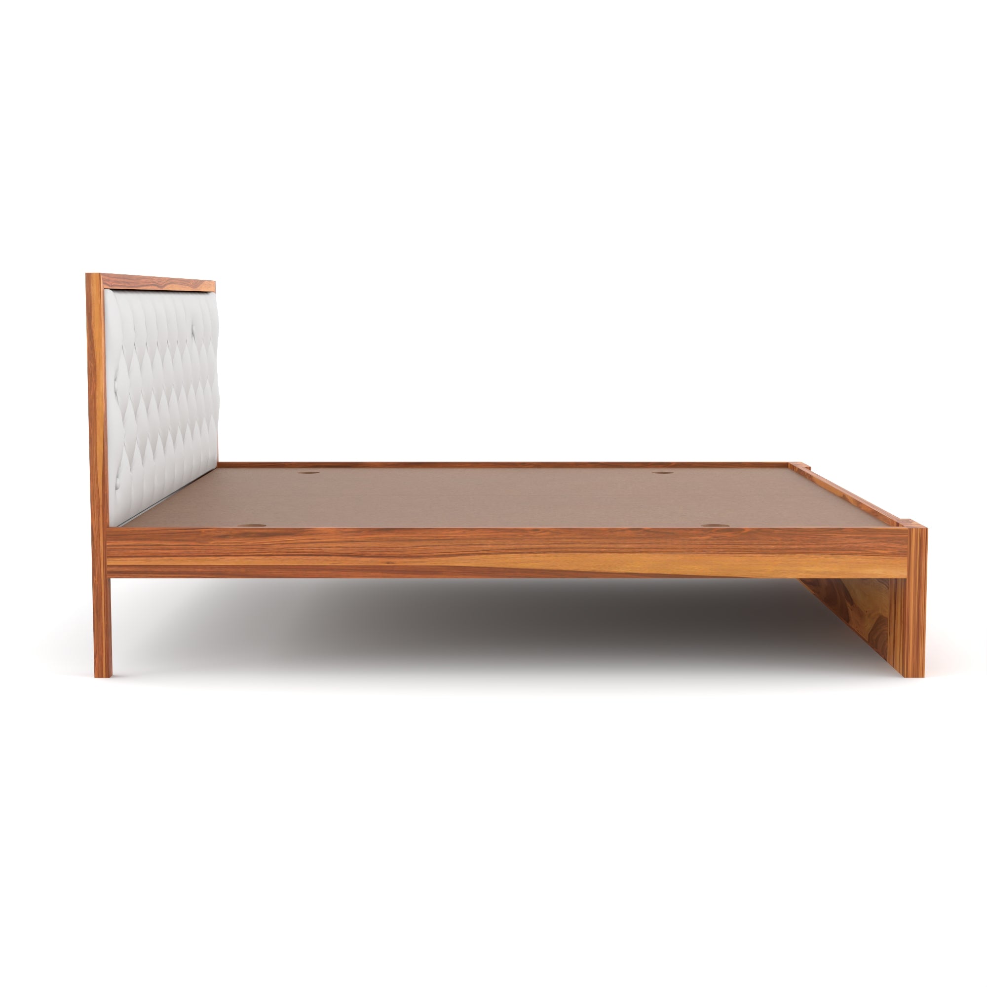 Solid Sheesham Wood king size Bed without storage