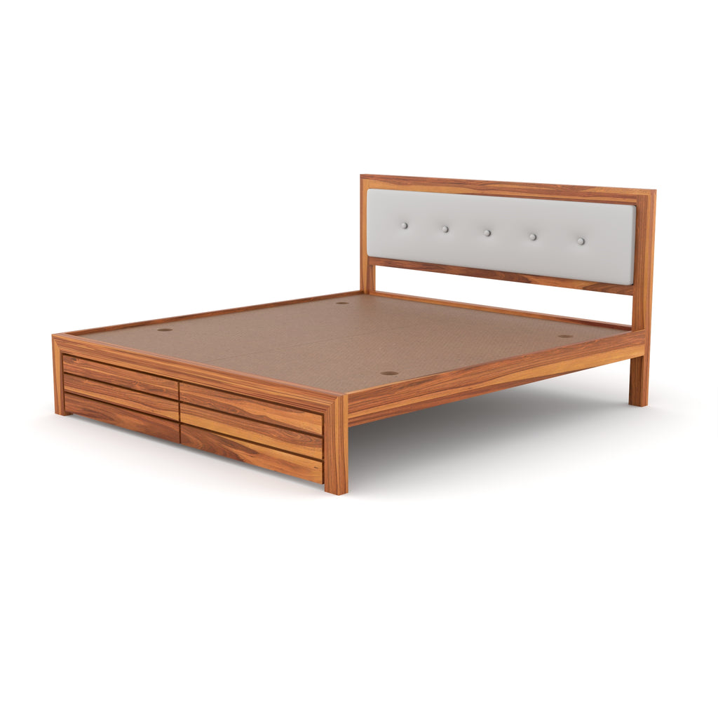 Solid Sheesham Wood king size Bed