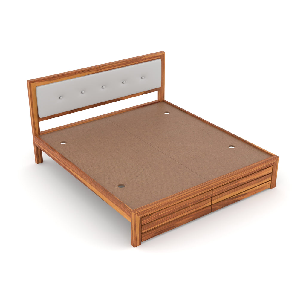 Solid Sheesham Wood single Bed