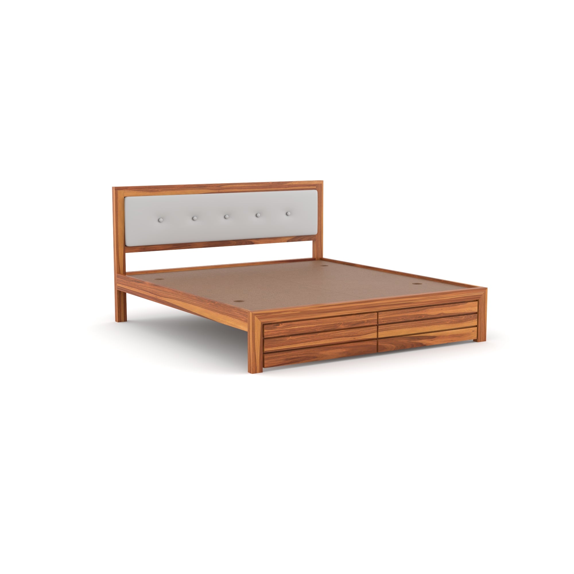 Solid Sheesham Wood king size Bed