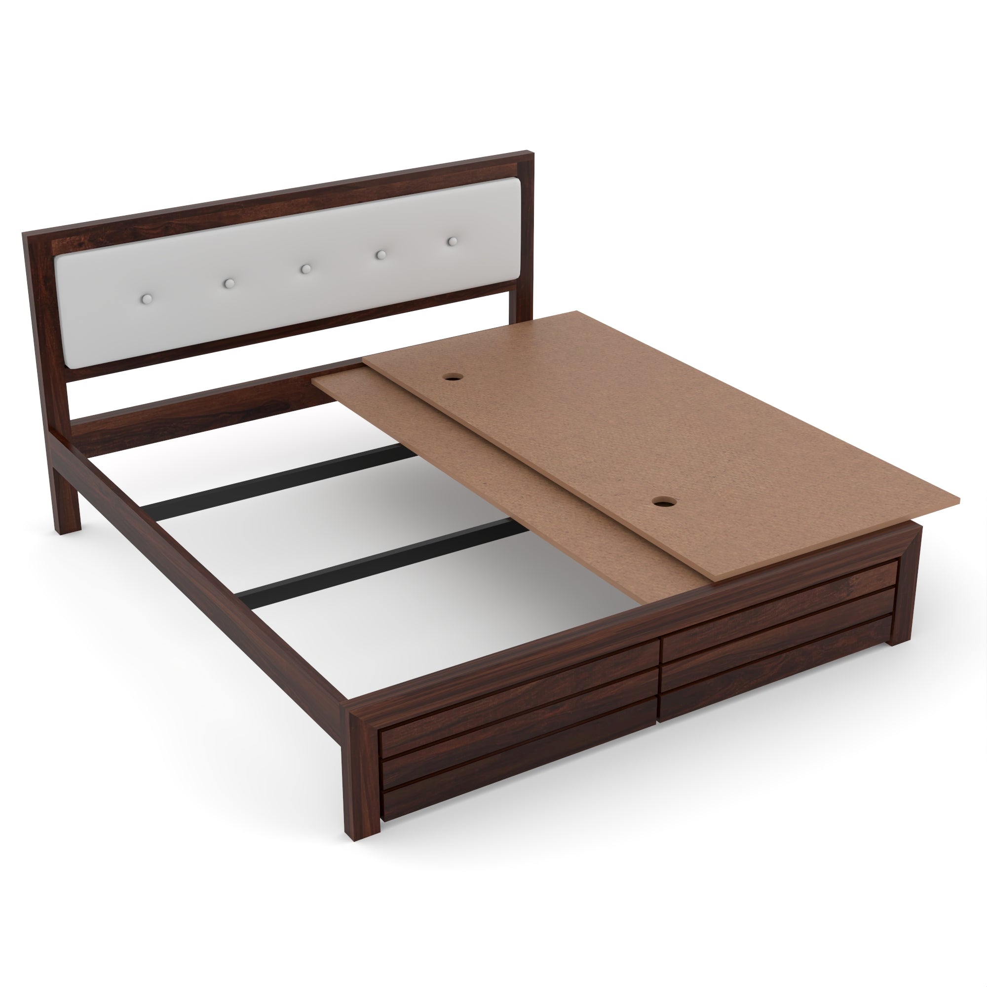 Solid Sheesham Wood king size Bed