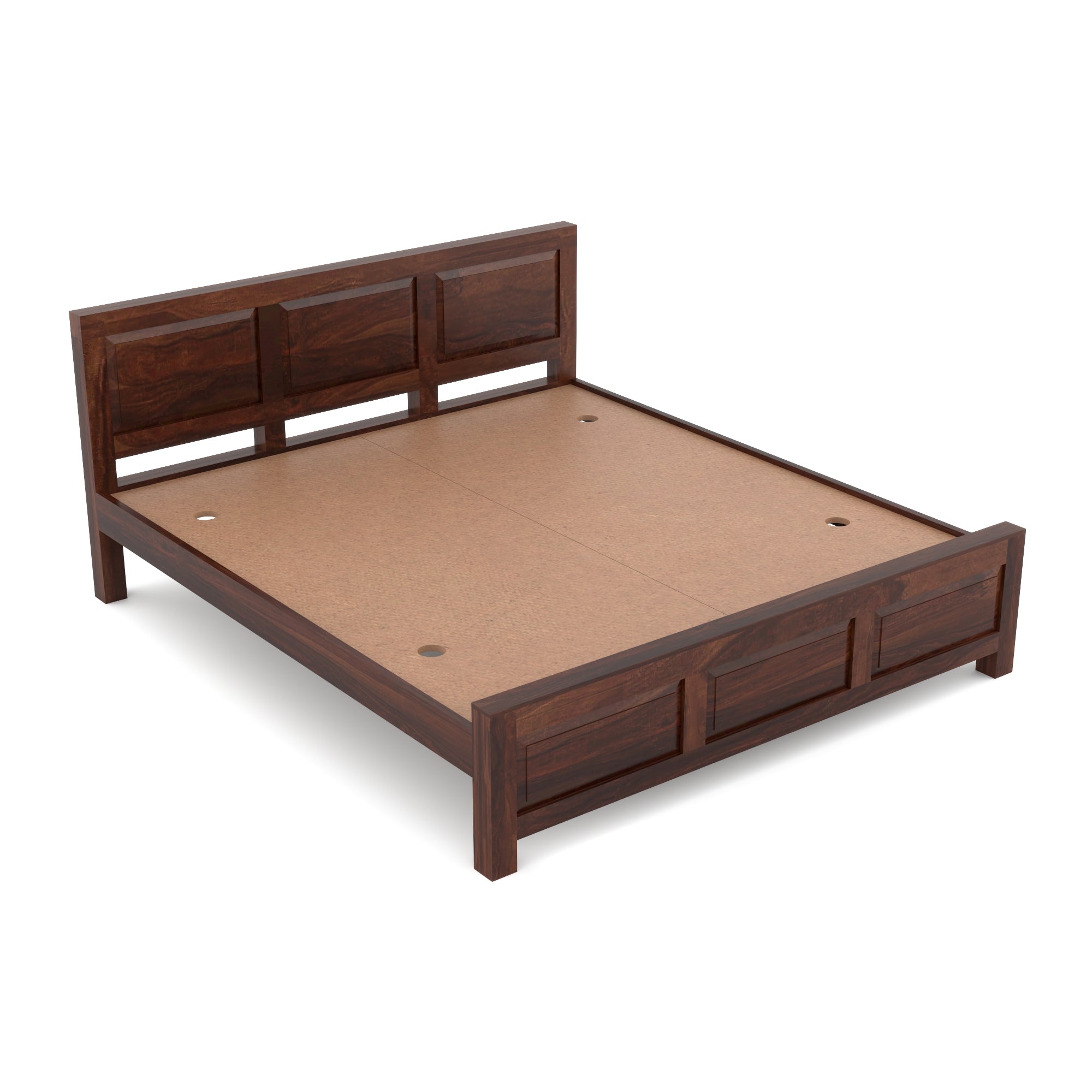 Solid Sheesham Wood king size  Bed