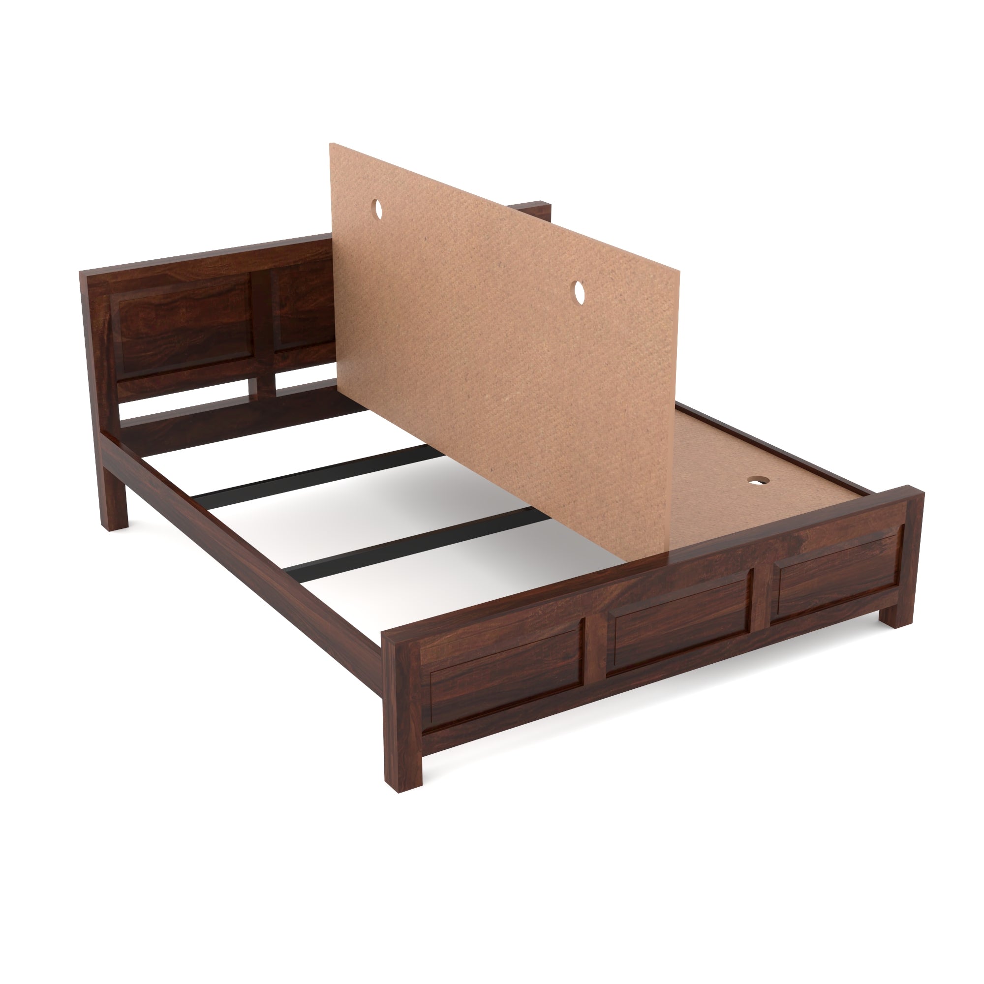 Solid Sheesham Wood king size  Bed