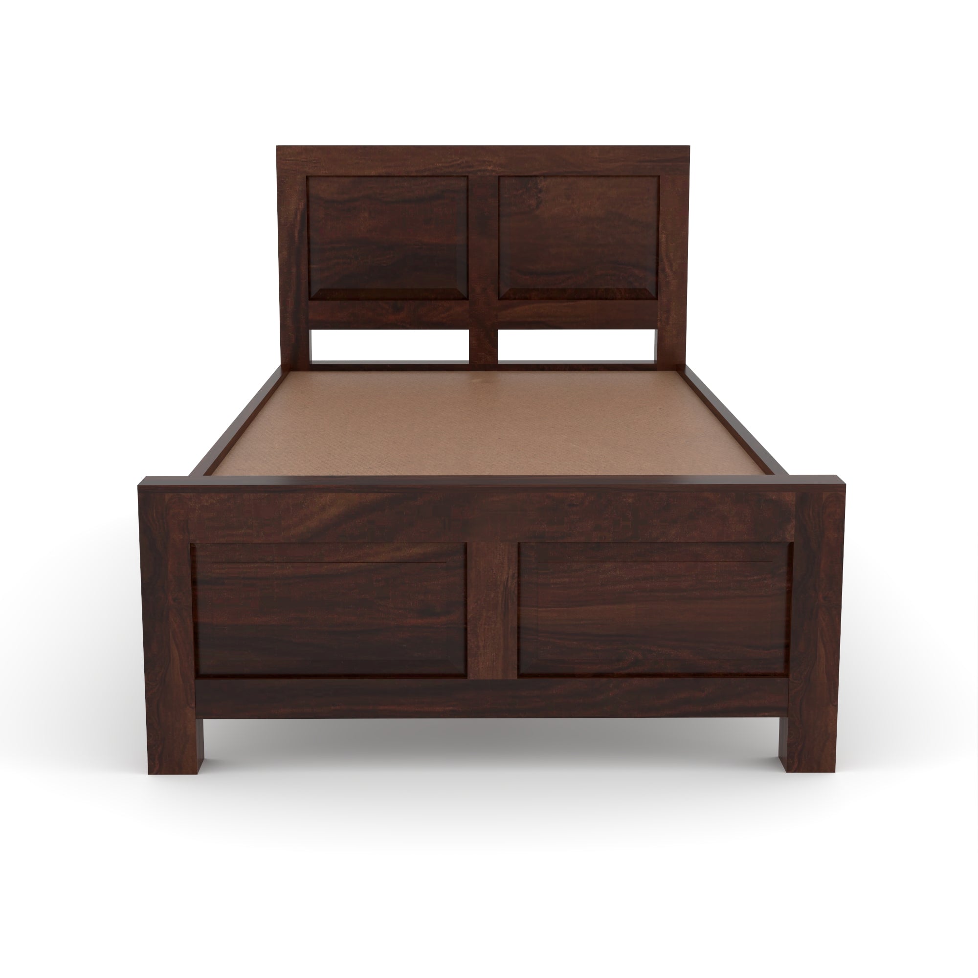 Solid Sheesham Wood Single Bed