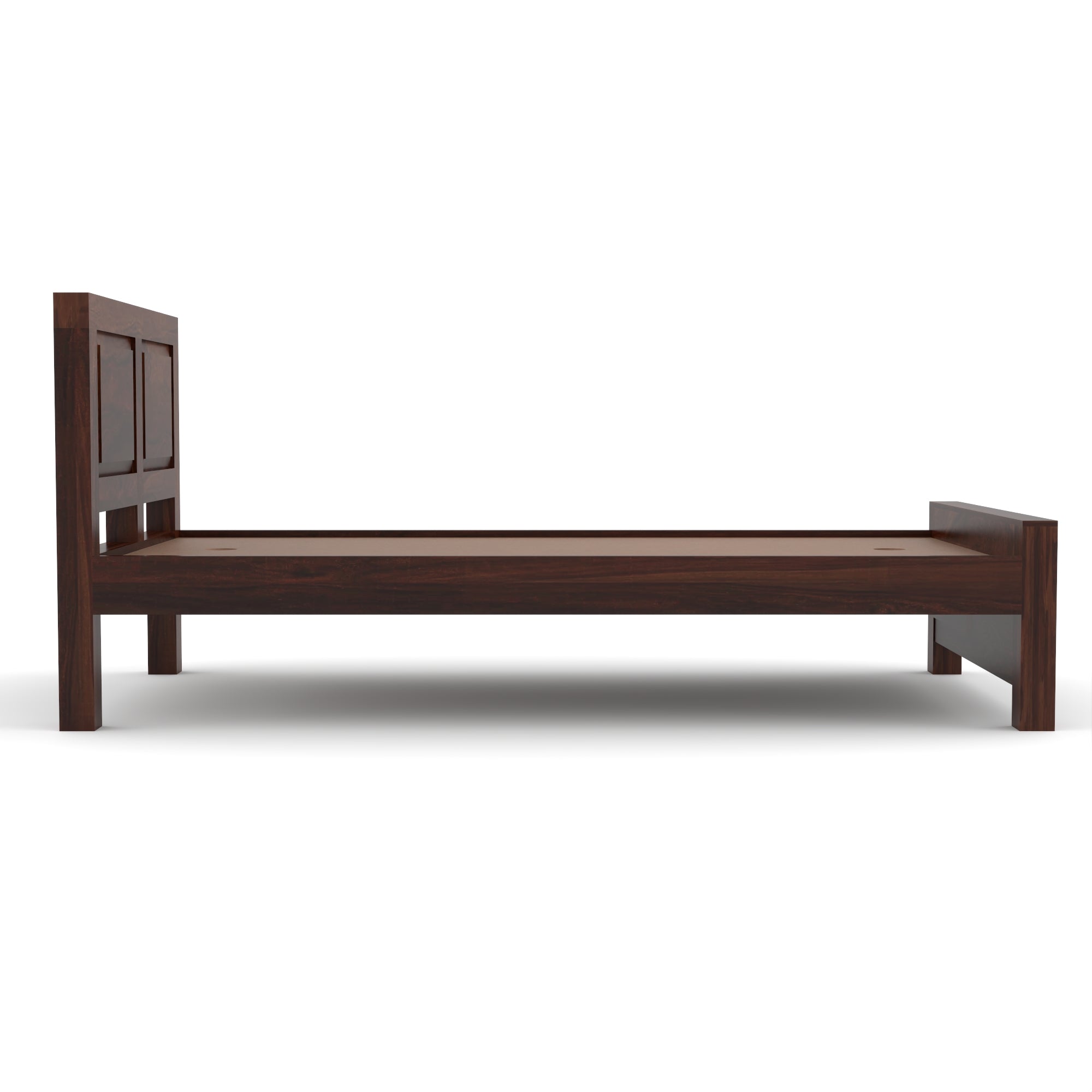Solid Sheesham Wood Single Bed