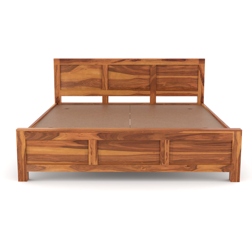 Solid Sheesham Wood king size  Bed
