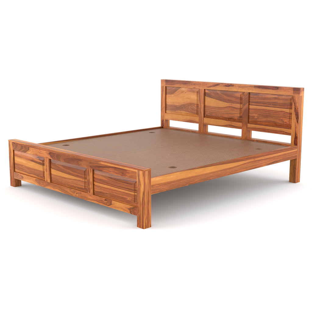 Solid Sheesham Wood king size  Bed