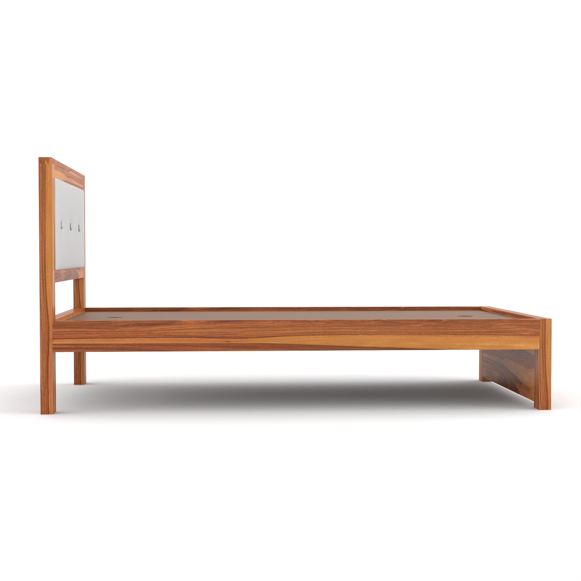 Solid Sheesham Wood single Bed