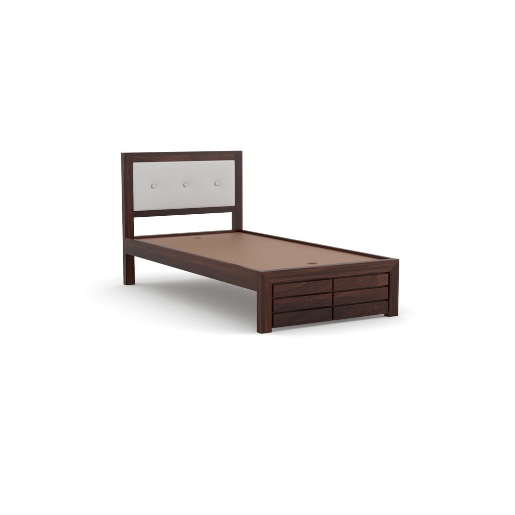 Solid Sheesham Wood single Bed