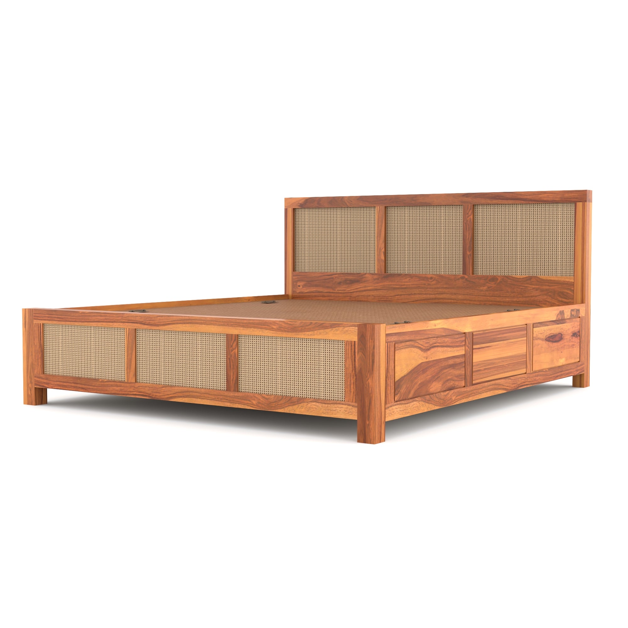 Solid Sheesham Wood king size bed