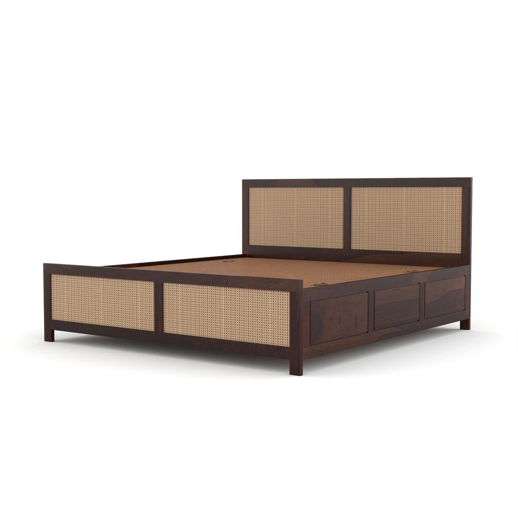 Solid Sheesham Wood King size  Bed