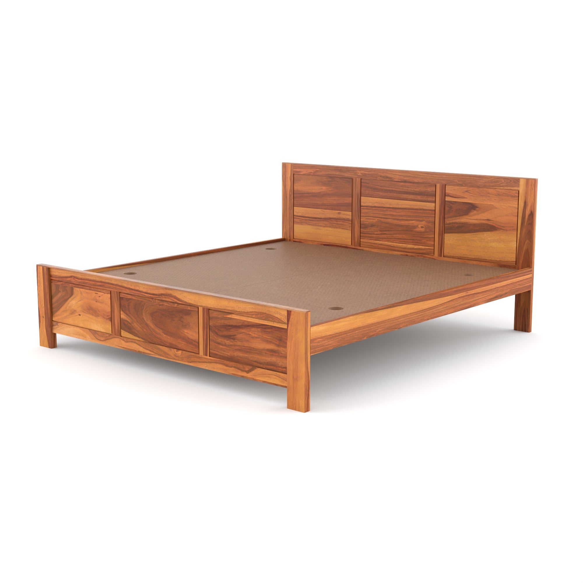 Solid Sheesham Wood king size Bed