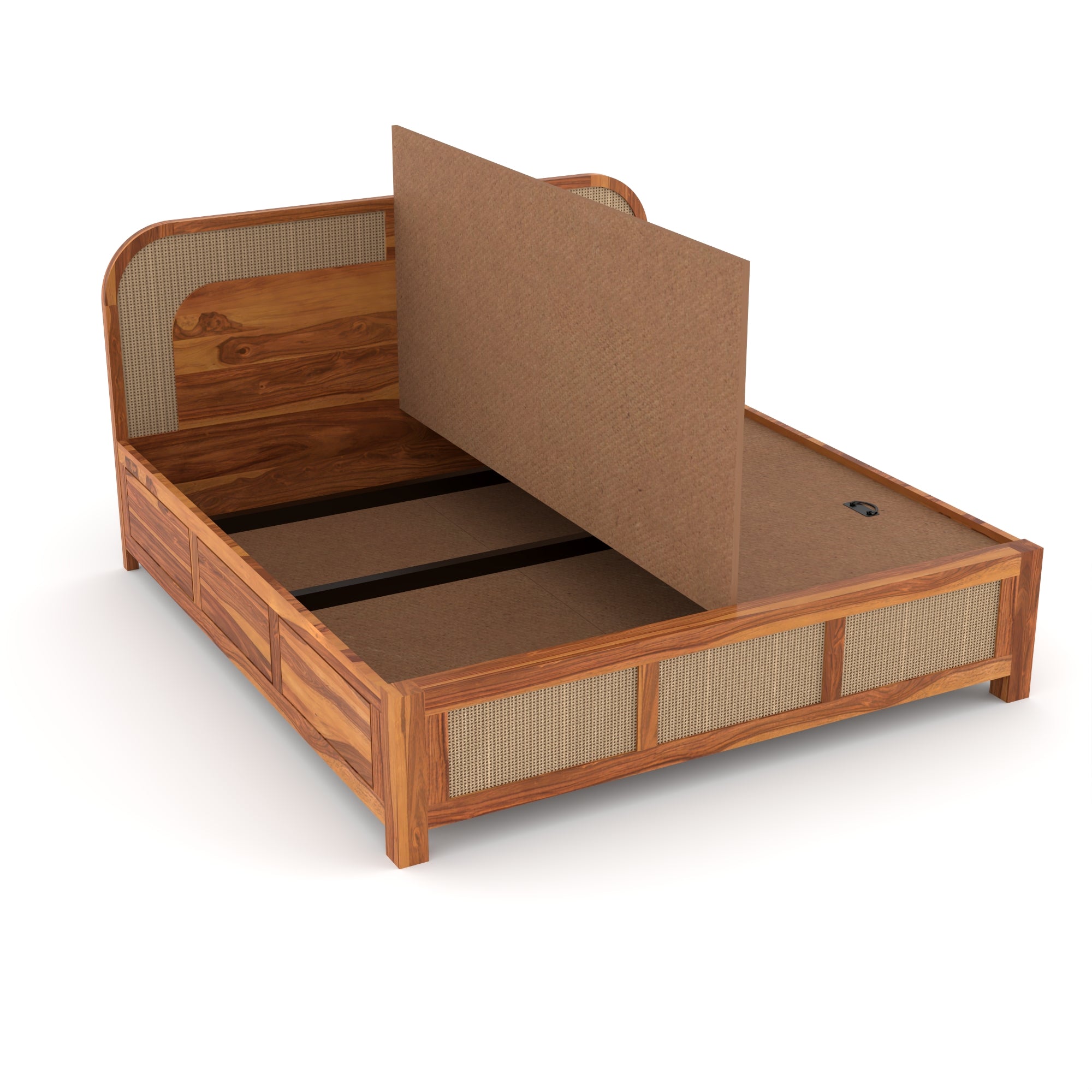 Solid Sheesham Wood Queen size Bed