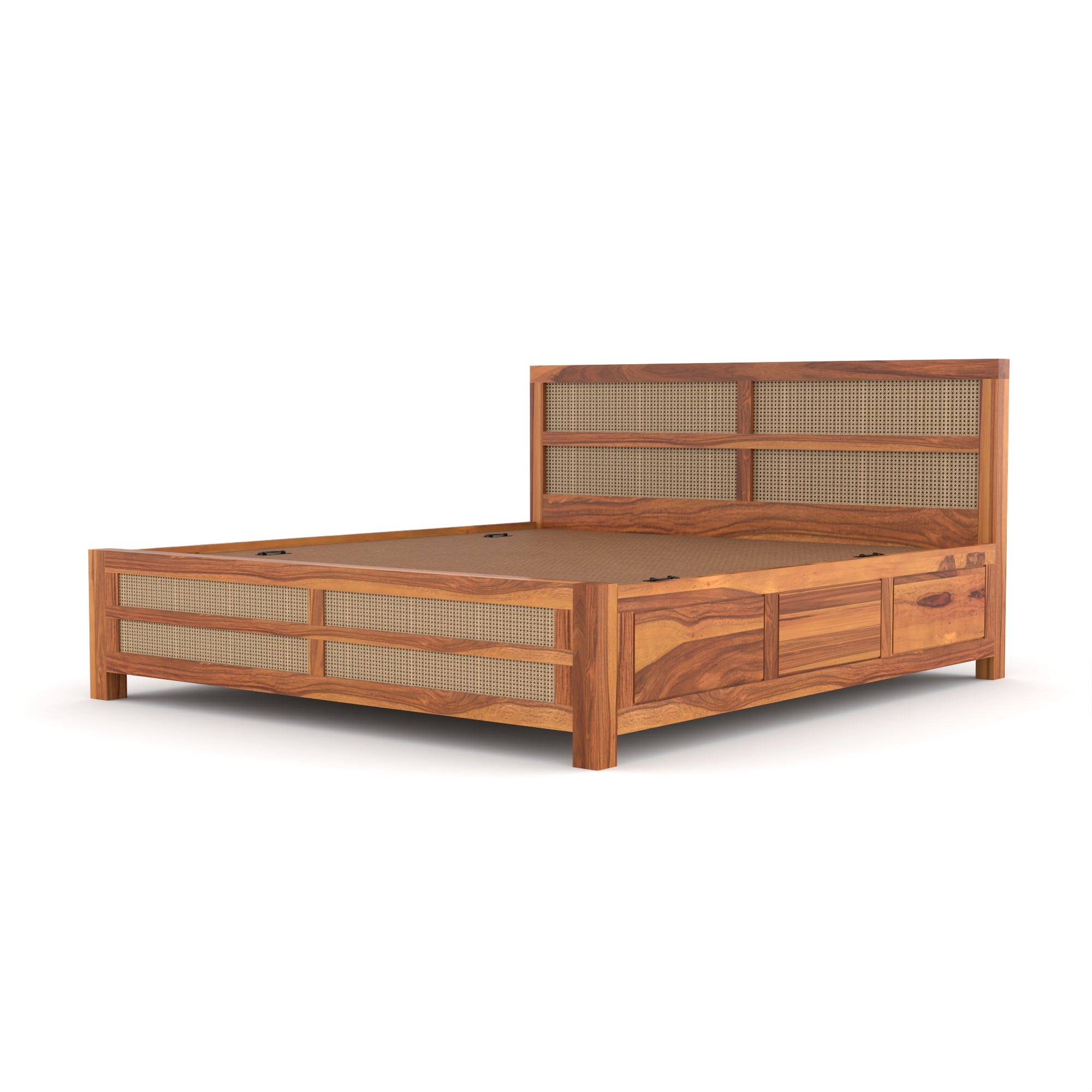 Solid Sheesham Wood king size  Bed