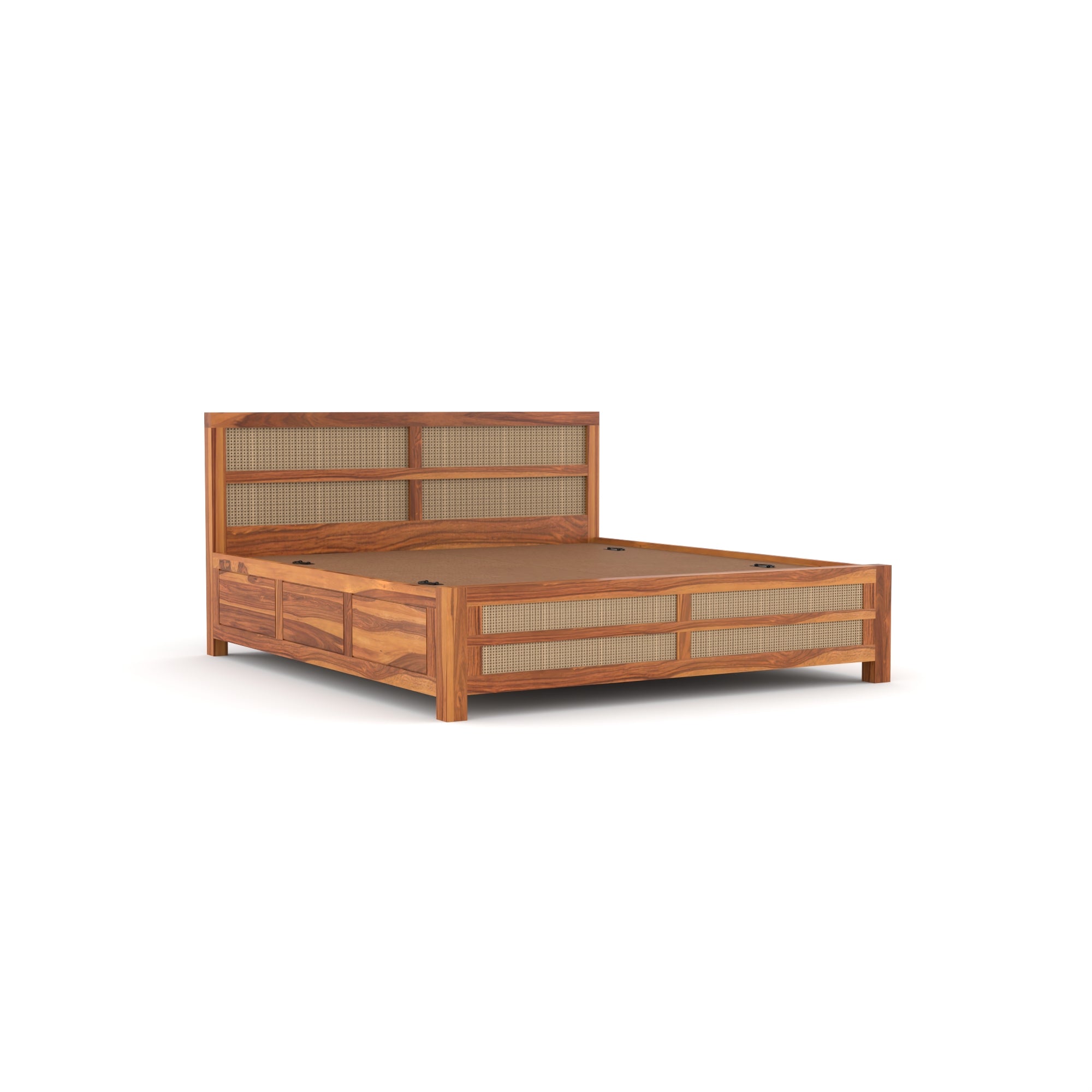 Solid Sheesham Wood king size  Bed