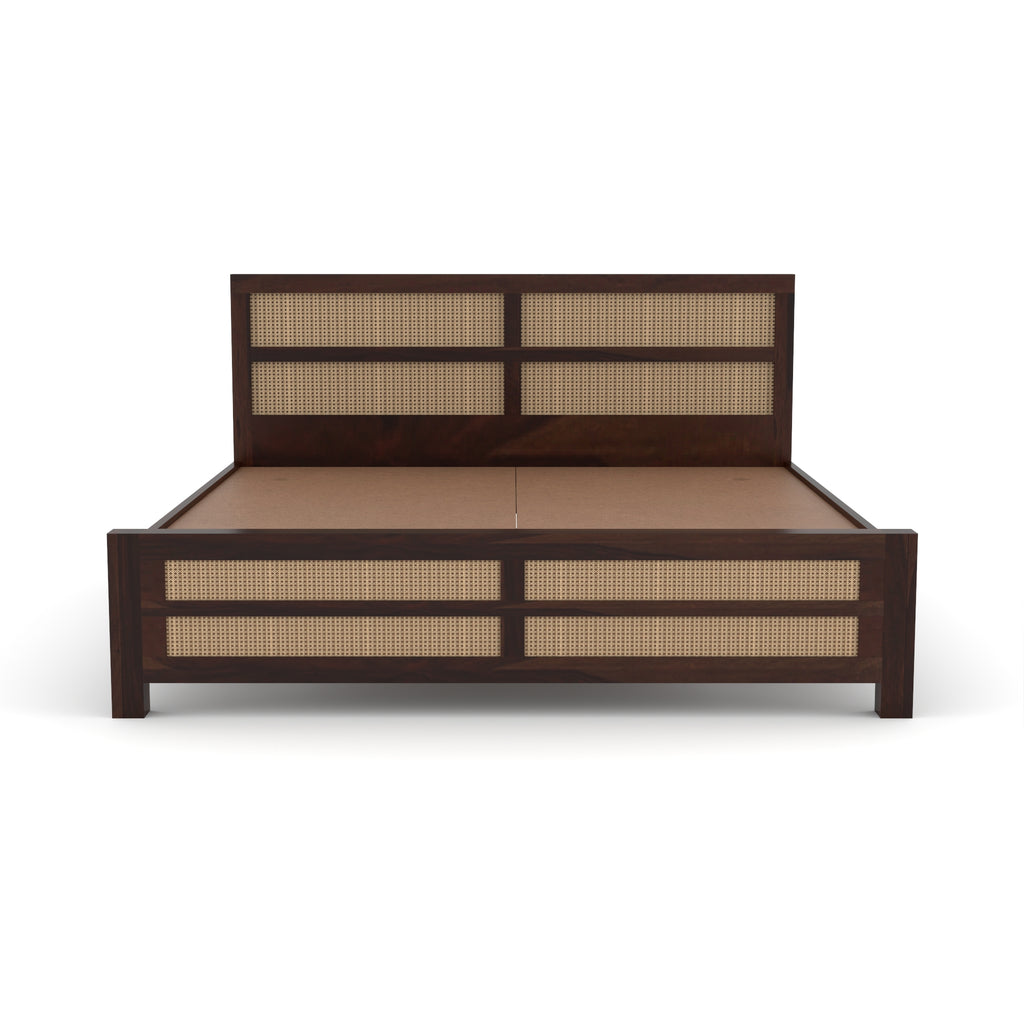 Solid Sheesham Wood king size Bed without storage
