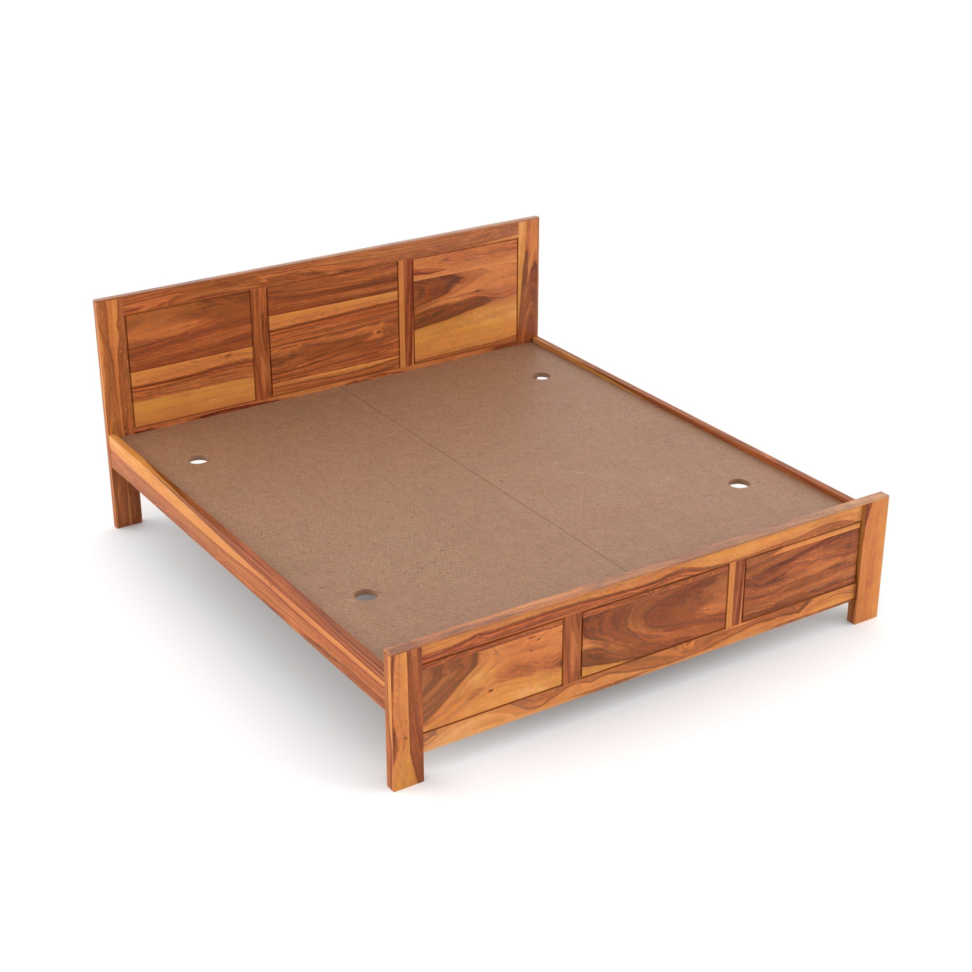 Solid Sheesham Wood king size Bed