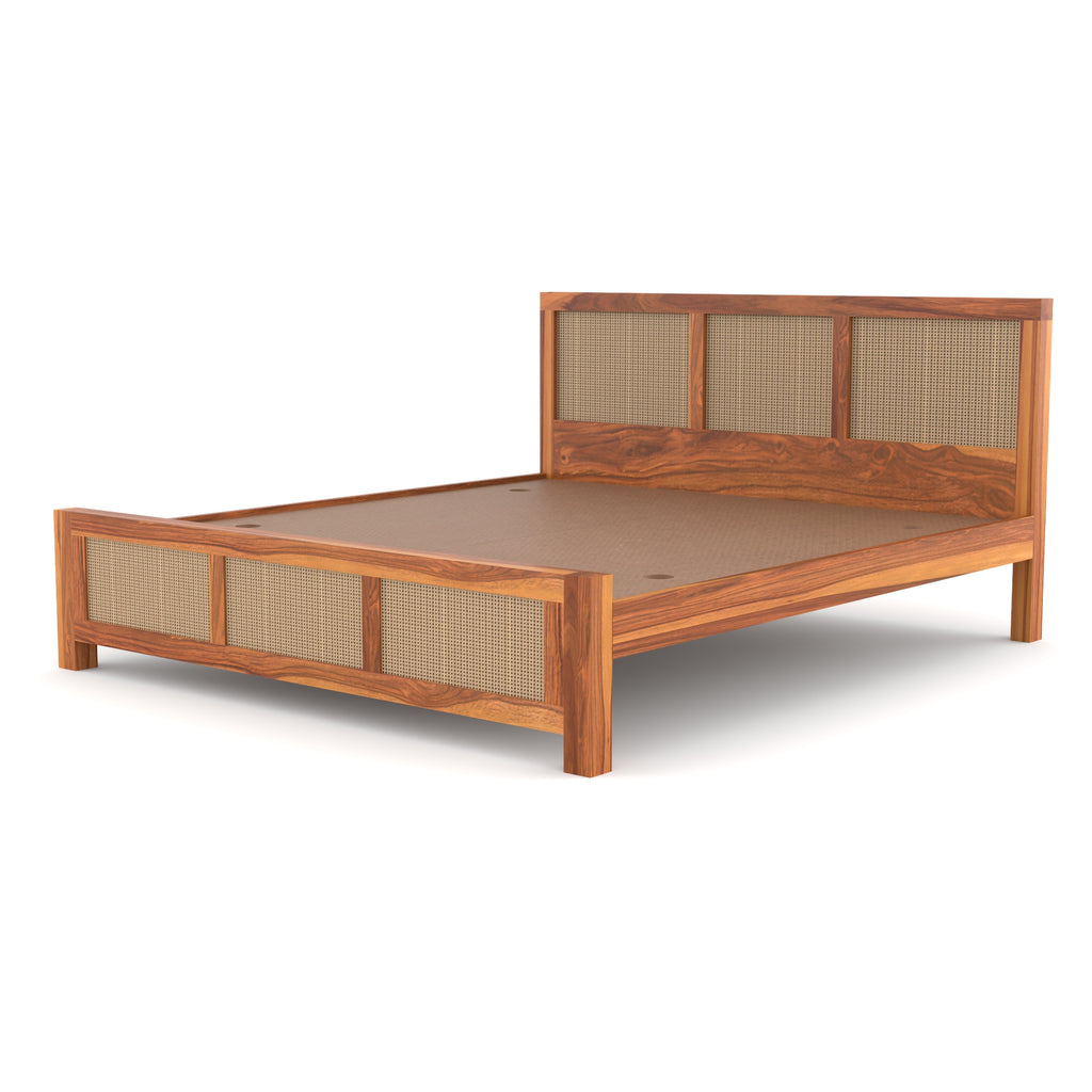 Solid Sheesham Wood king size bed