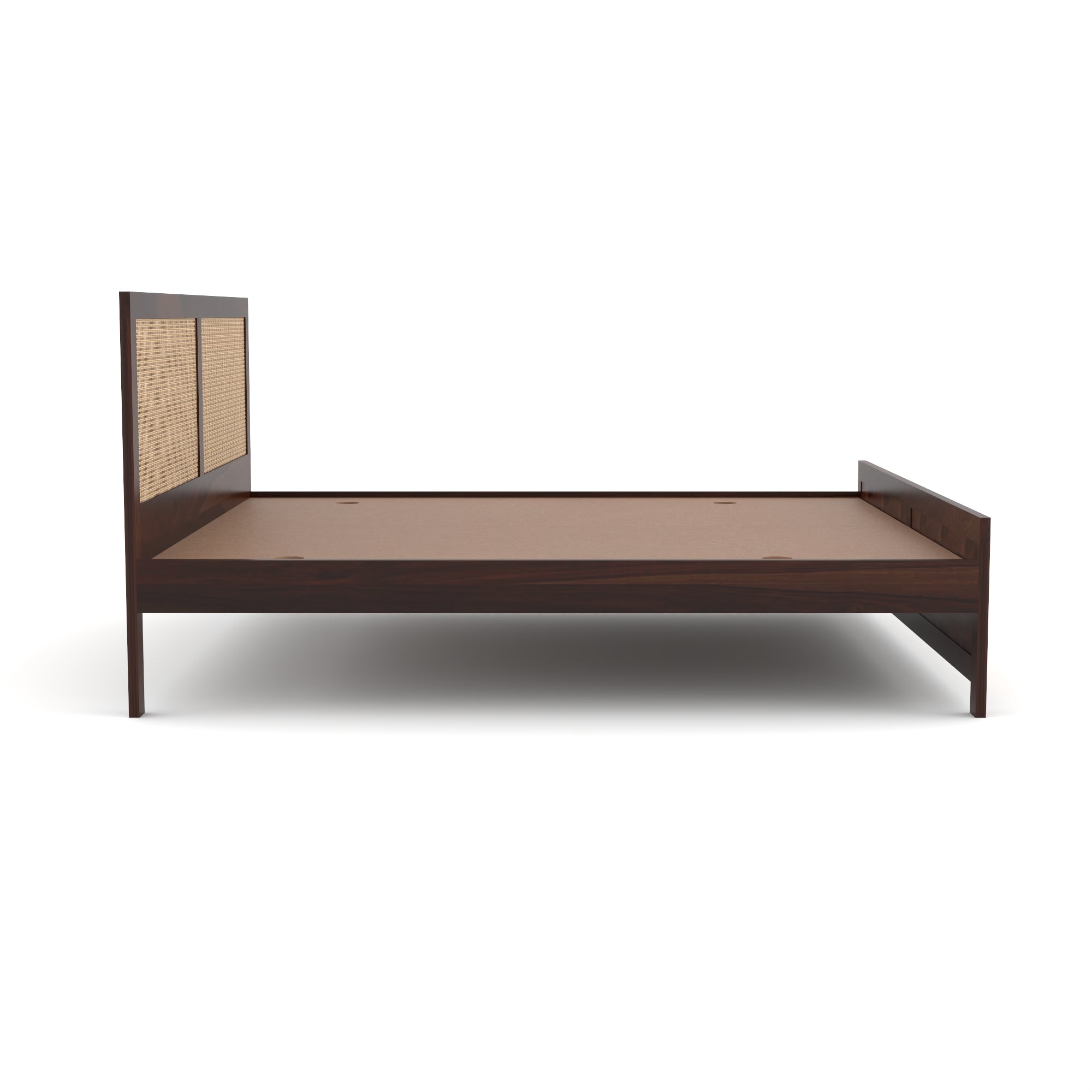 Solid Sheesham Wood king size Bed without storage