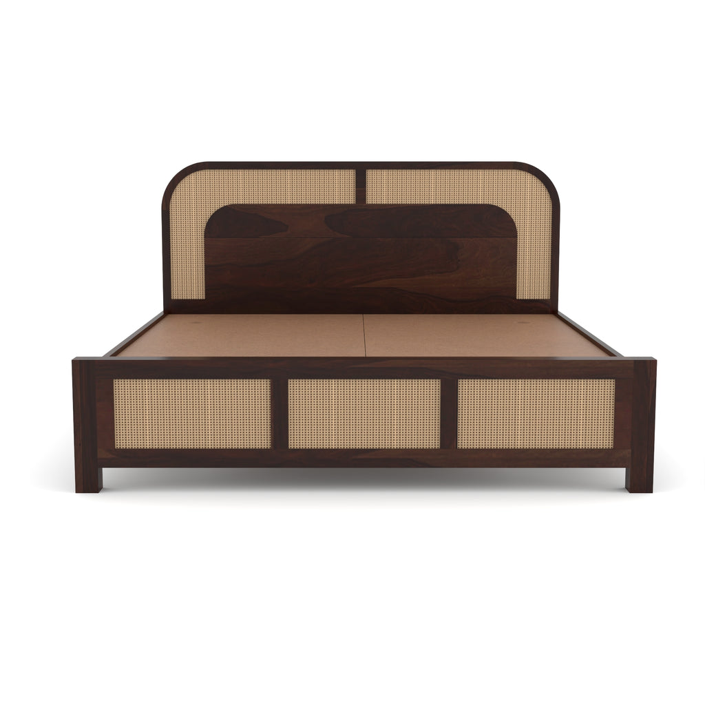 Solid Sheesham Wood Queen size Bed