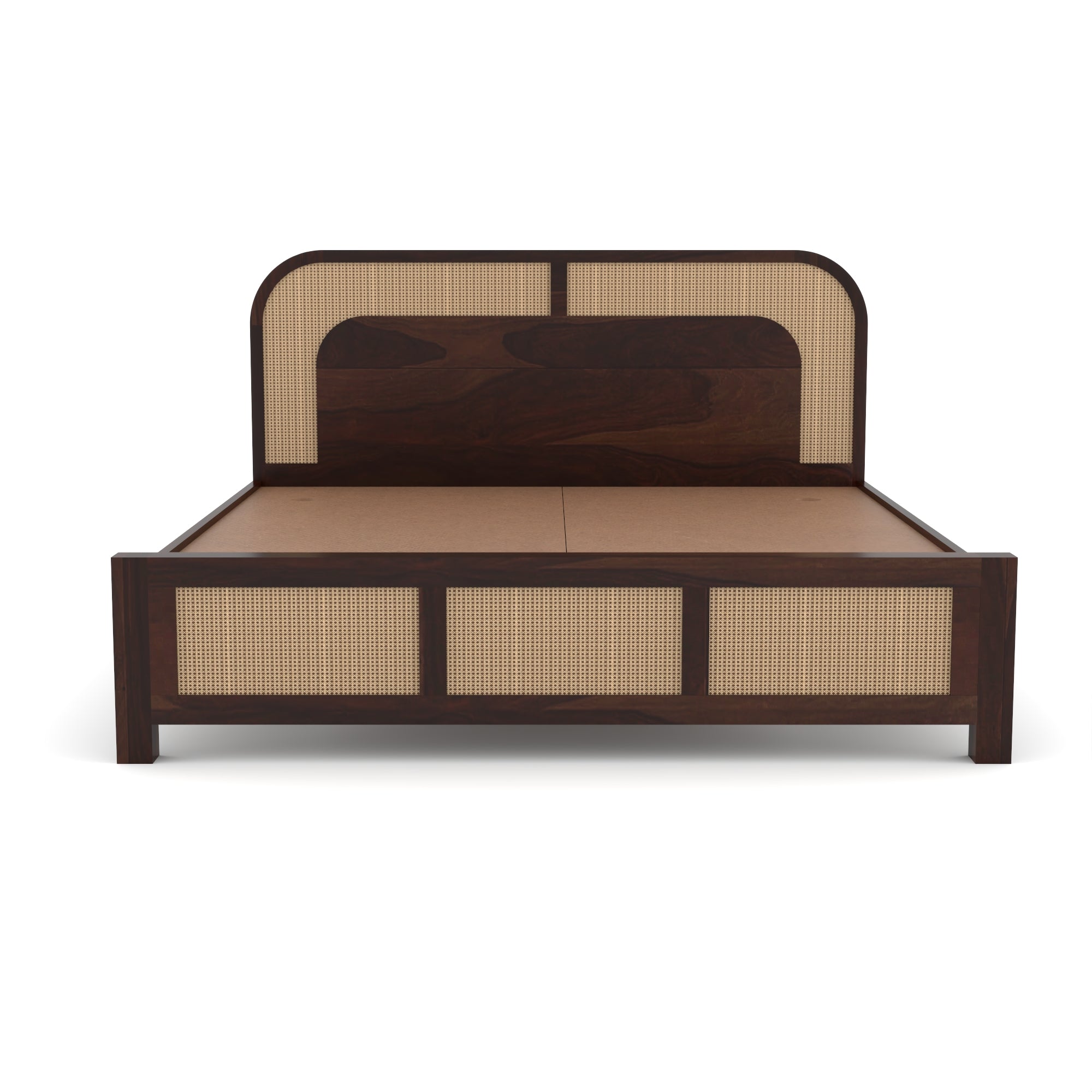 Solid Sheesham Wood queen size Bed without storage