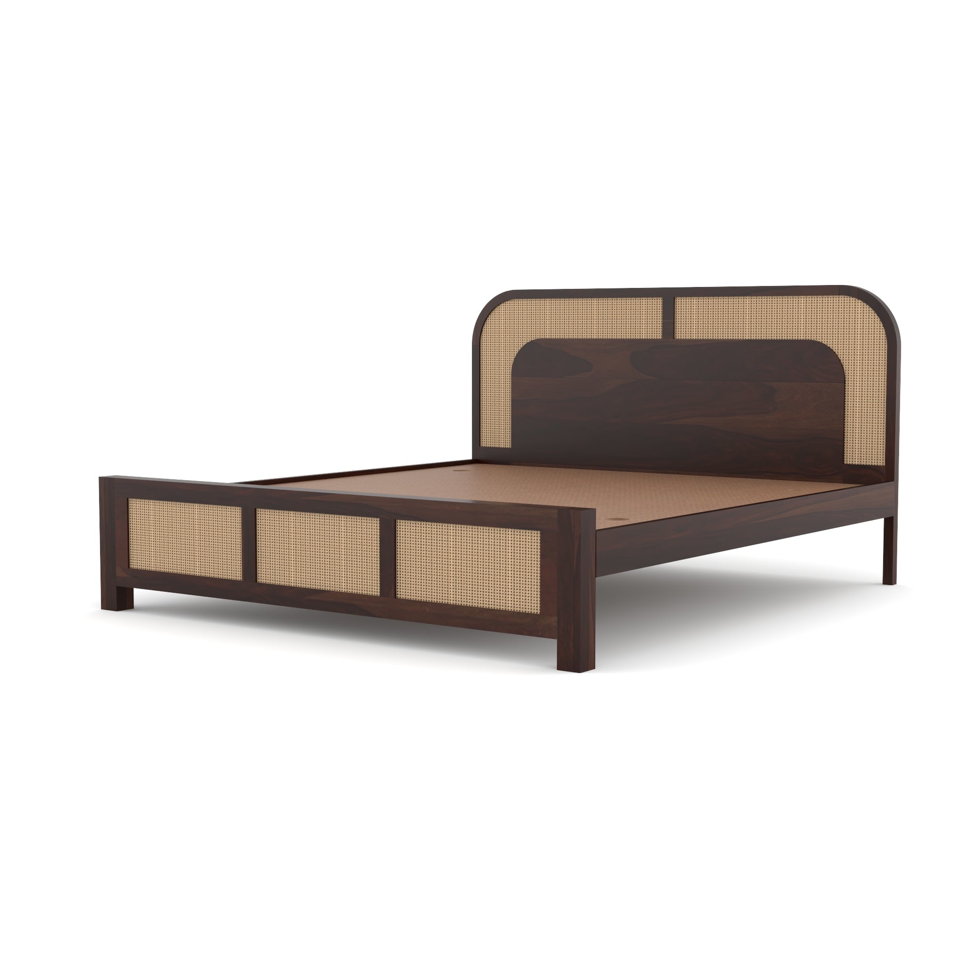 Solid Sheesham Wood Queen size Bed