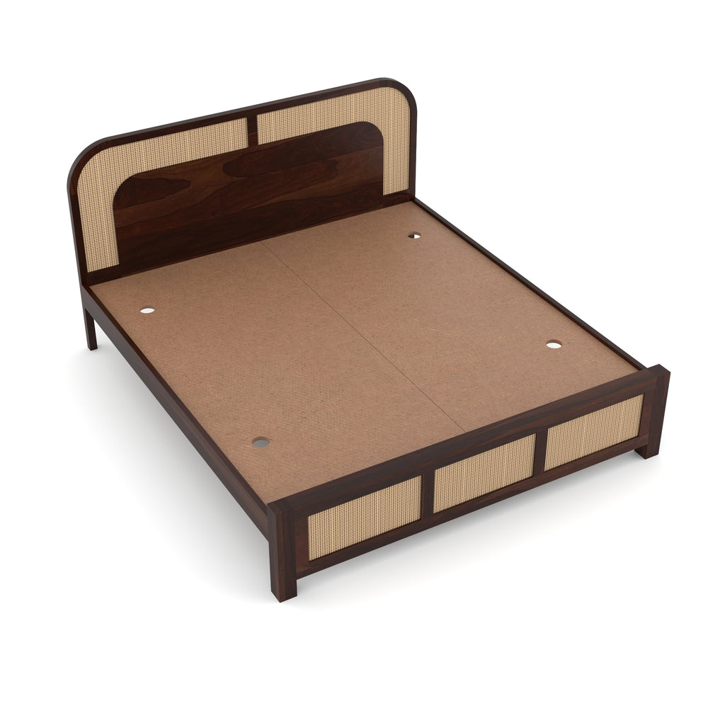 Solid Sheesham Wood Queen size Bed