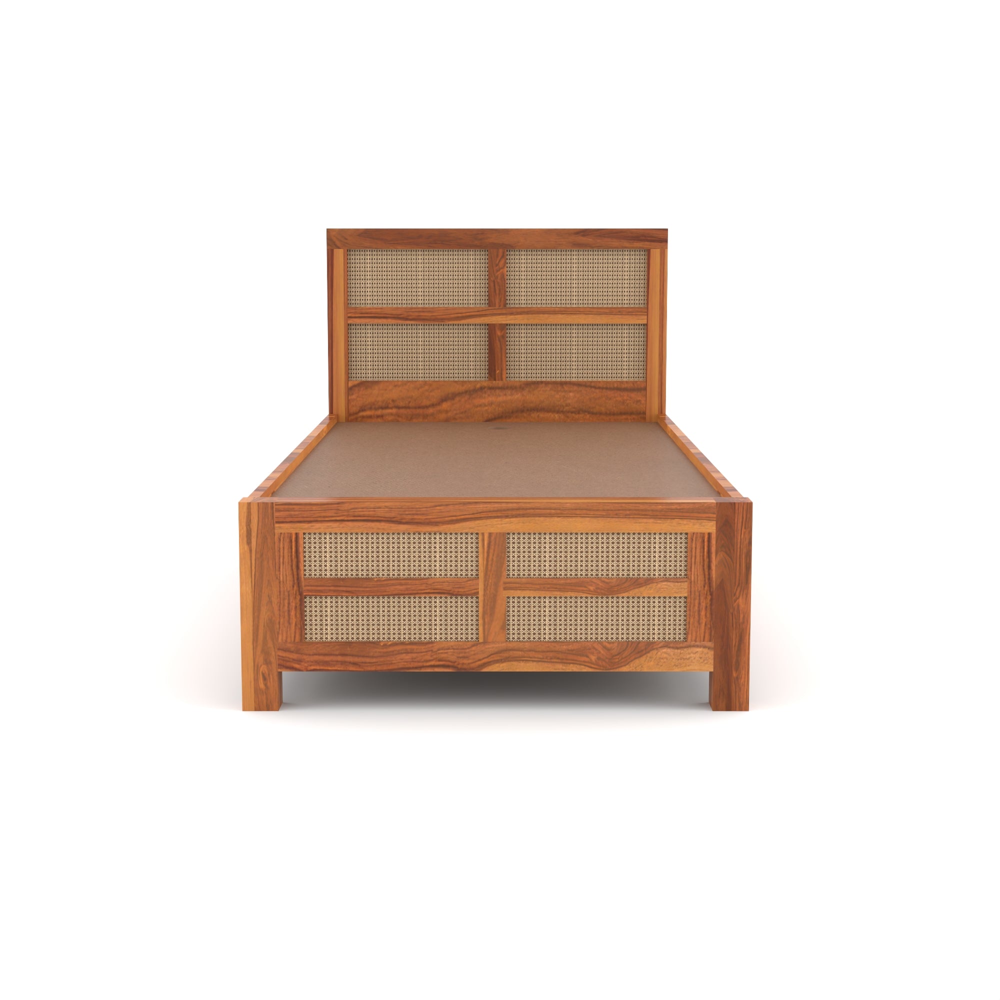 Solid Sheesham Wood single Bed