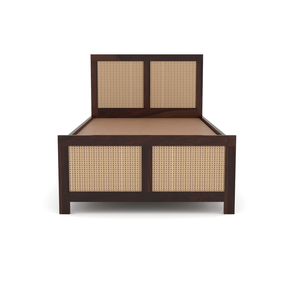 Solid Sheesham Wood Single Bed
