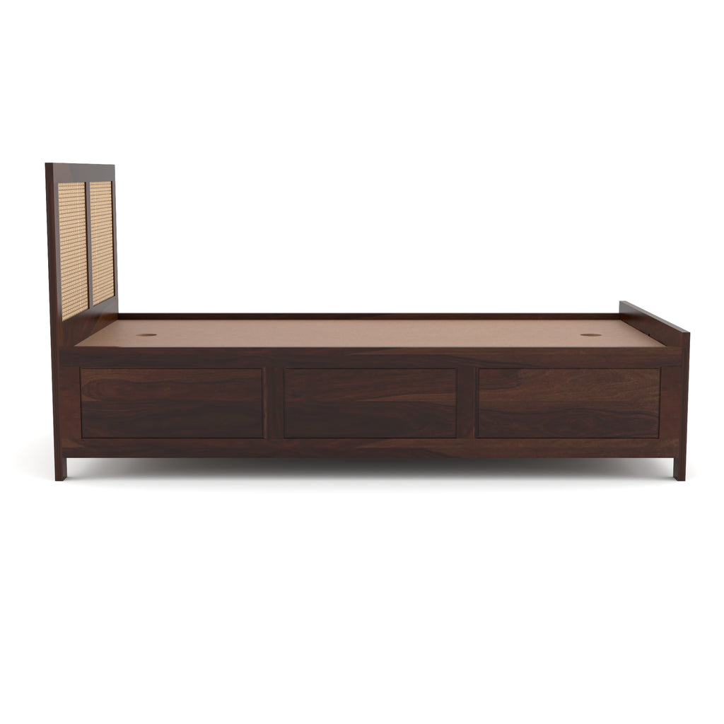 Solid Sheesham Wood Single Bed