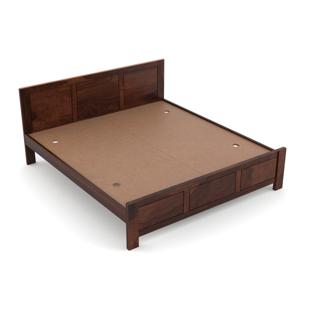 Solid Sheesham Wood Queen size Bed