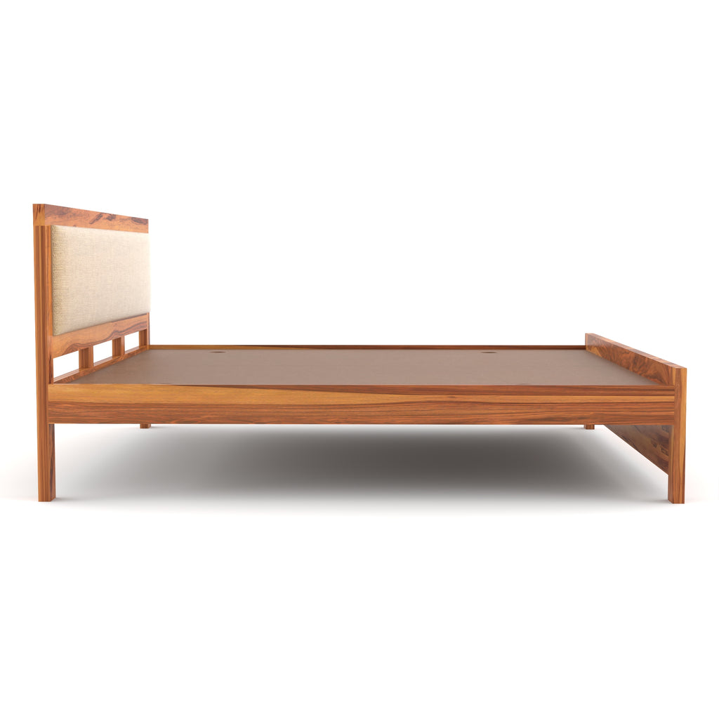Solid Sheesham Wood Queen size bed