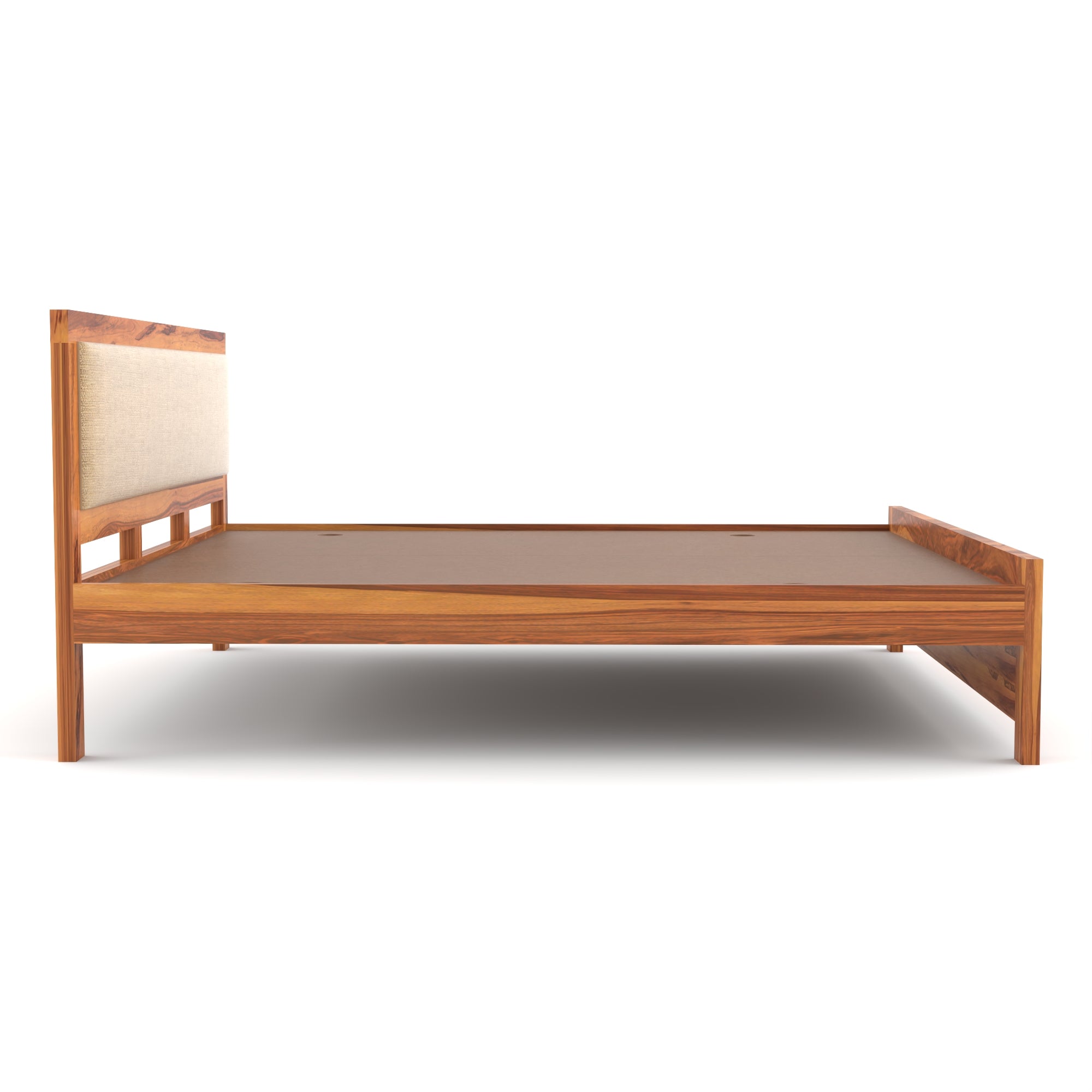 Solid Sheesham Wood Queen size bed