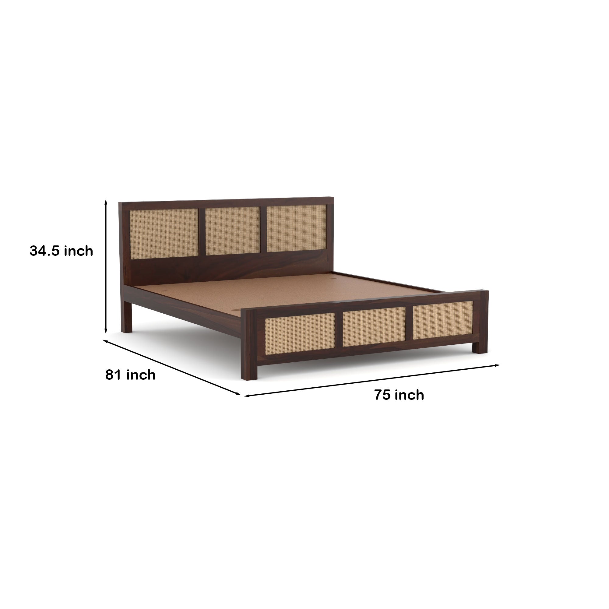 Solid Sheesham Wood king size bed