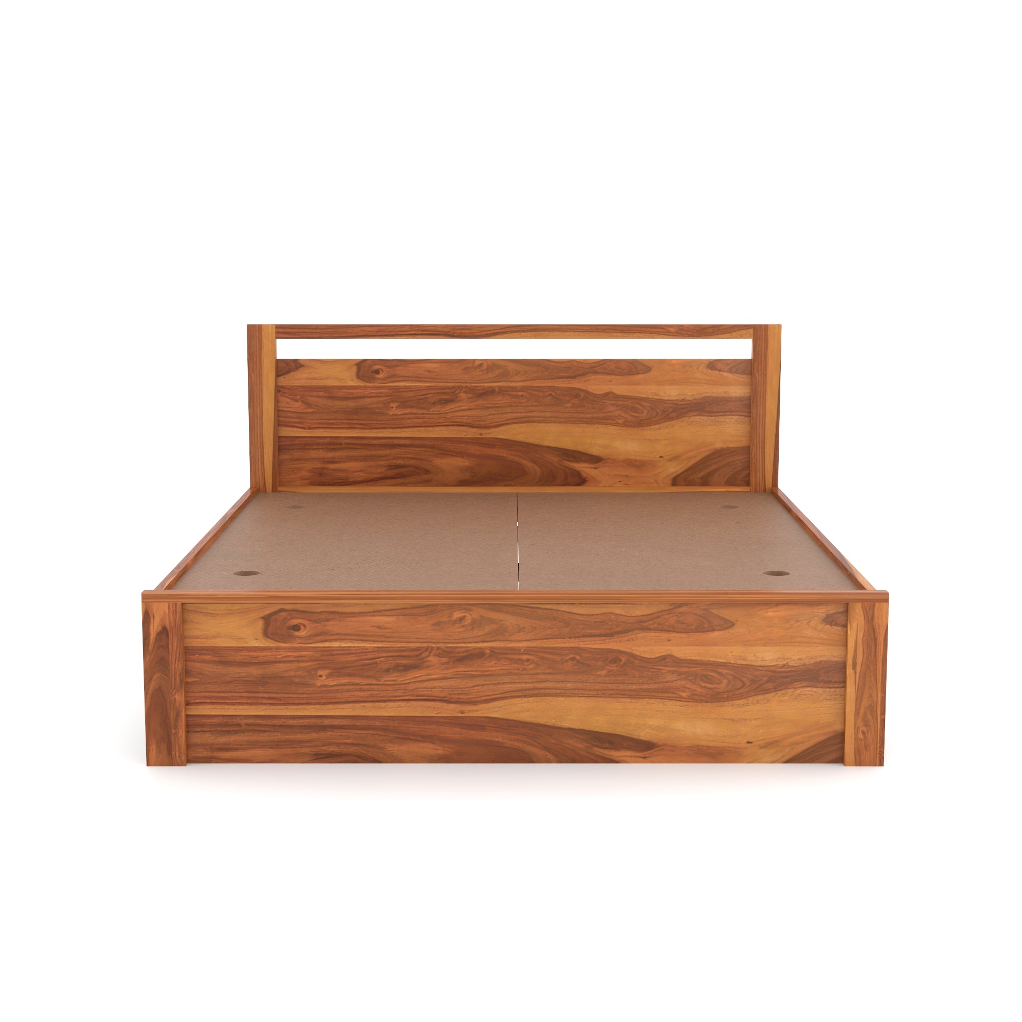Solid Sheesham Wood king size Bed without storage