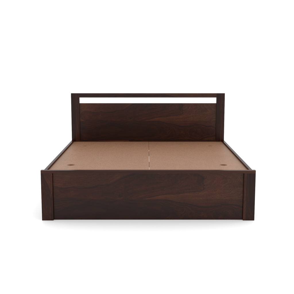 Solid Sheesham Wood queen size Bed without storage