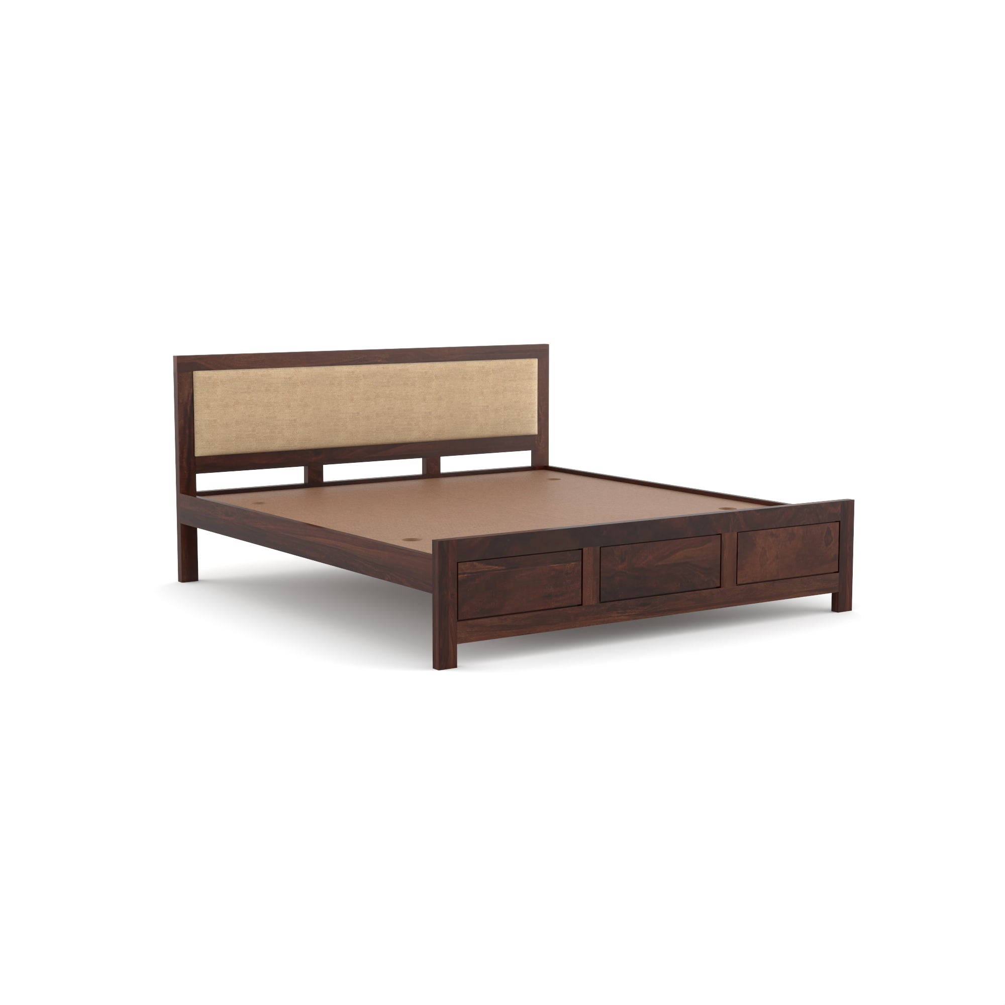 Solid Sheesham Wood Queen size bed