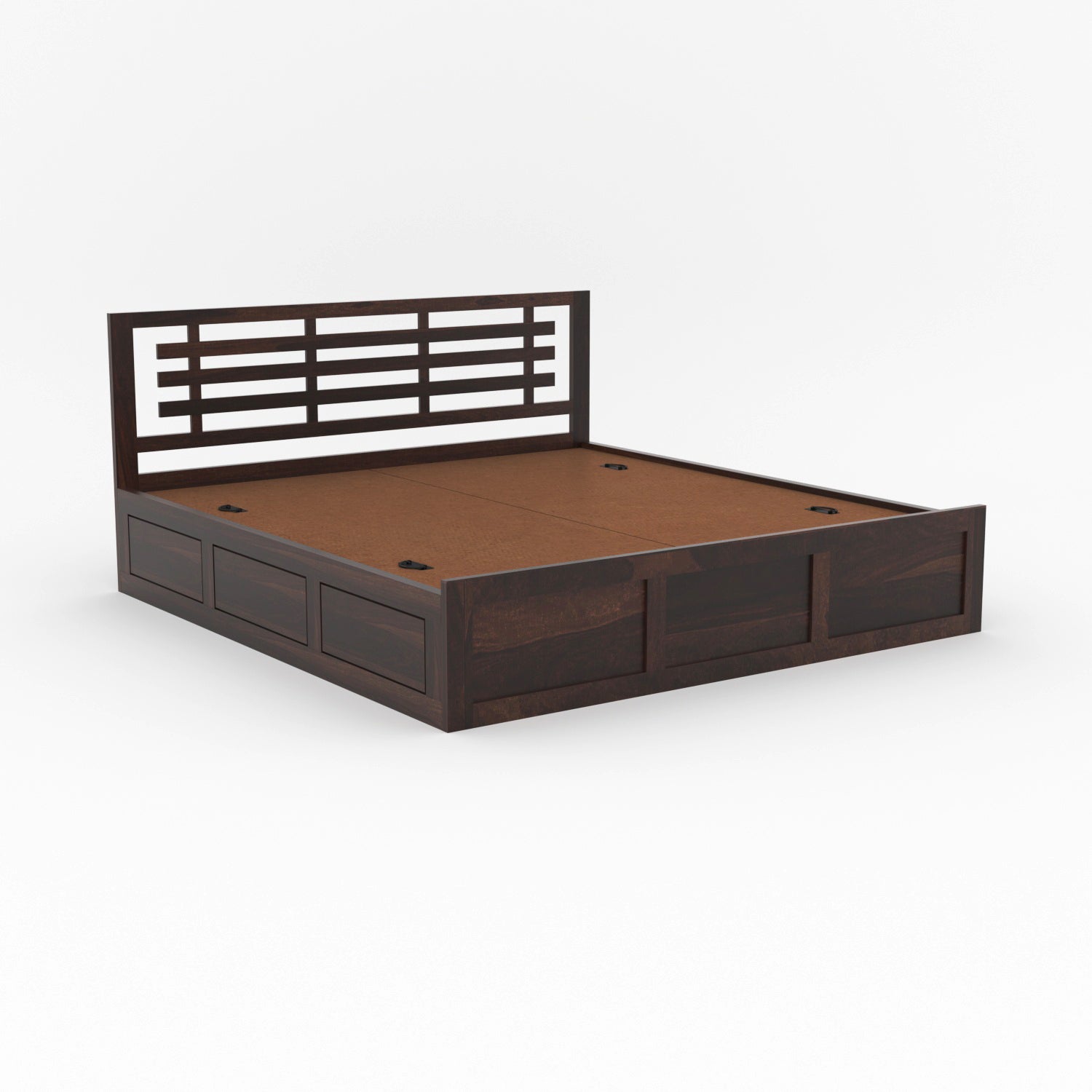 Pyralis Sheesham Wood King Size Bed