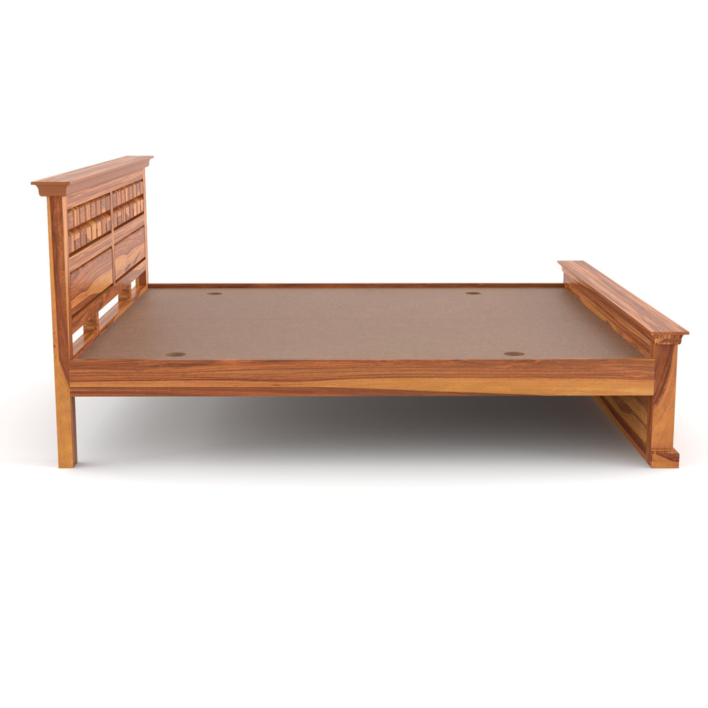 Solid Sheesham Wood king size Bed