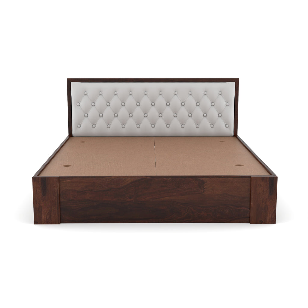 Solid Sheesham Wood queen size Bed without storage