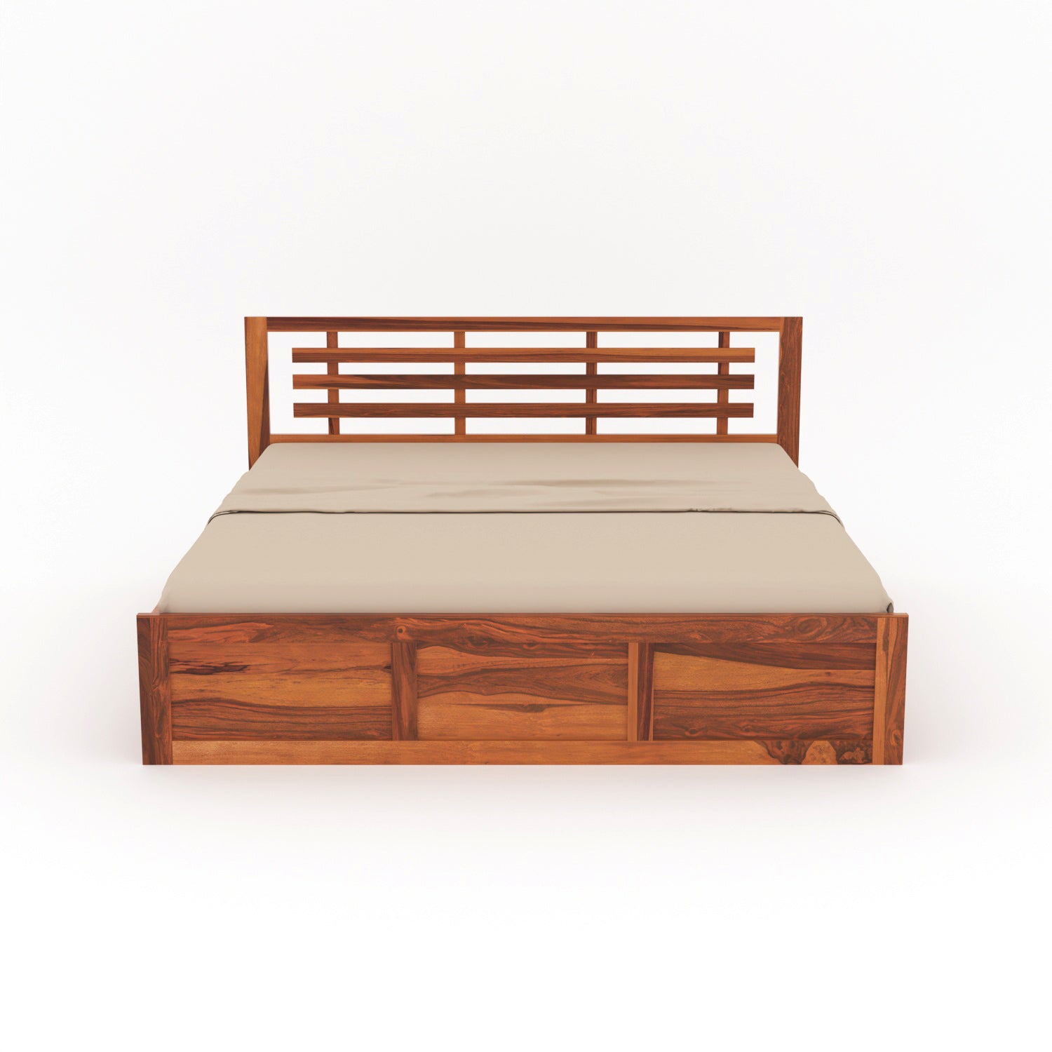 Pyralis Sheesham Wood King Size Bed